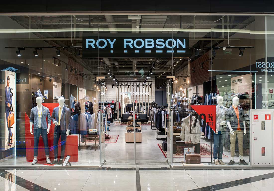 Roy Robson - Освітлення для магазину одягу