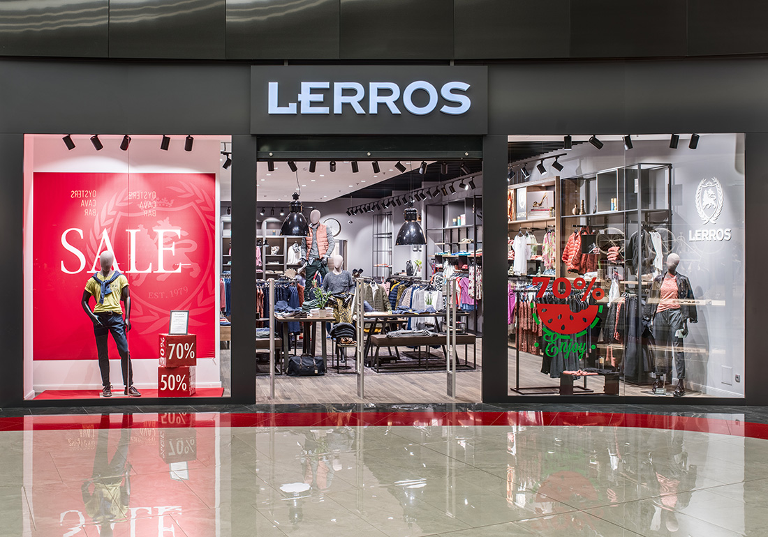 LERROS - Освітлення для магазину одягу