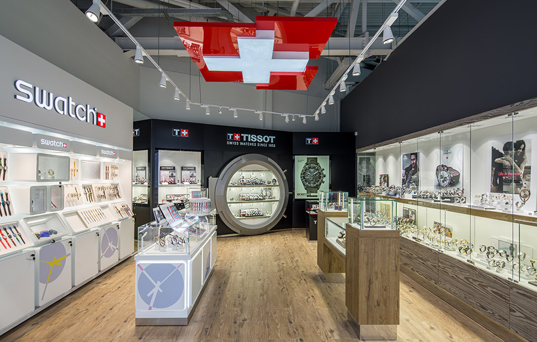 Zifferblatt - Освітлення магазину годинників