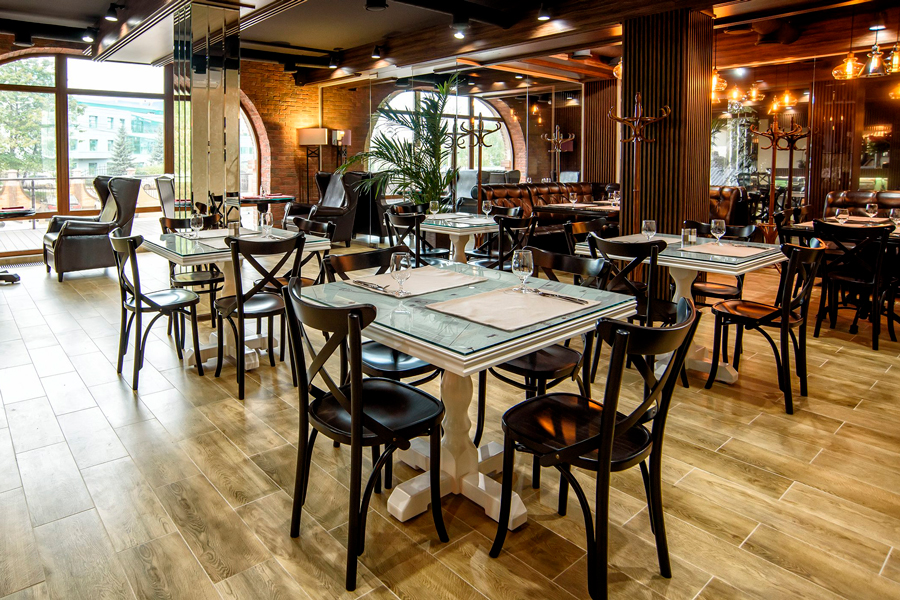 Освещение кафе и ресторанов