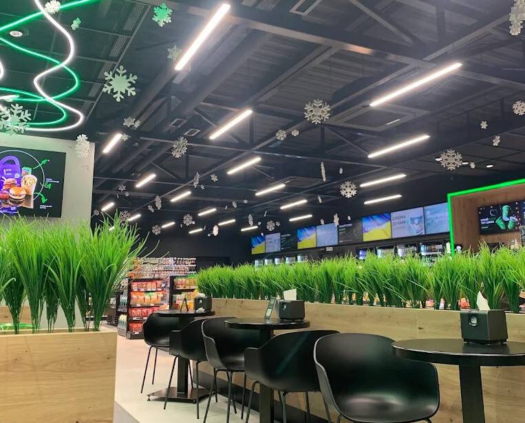 Освітлення АЗС