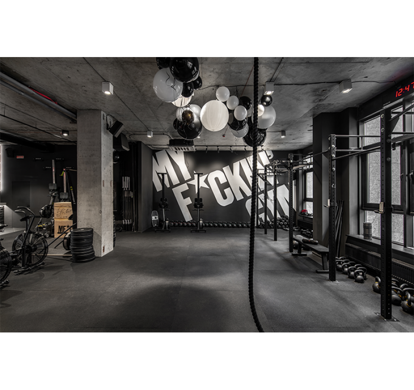 My F*cking Gym — Освещение для спортивного клуба My F*cking Gym — Освещение для спортивного клуба