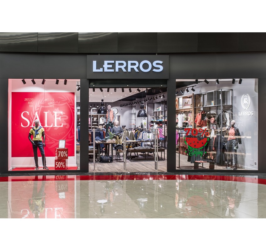 LERROS — Освещение для магазина одежды