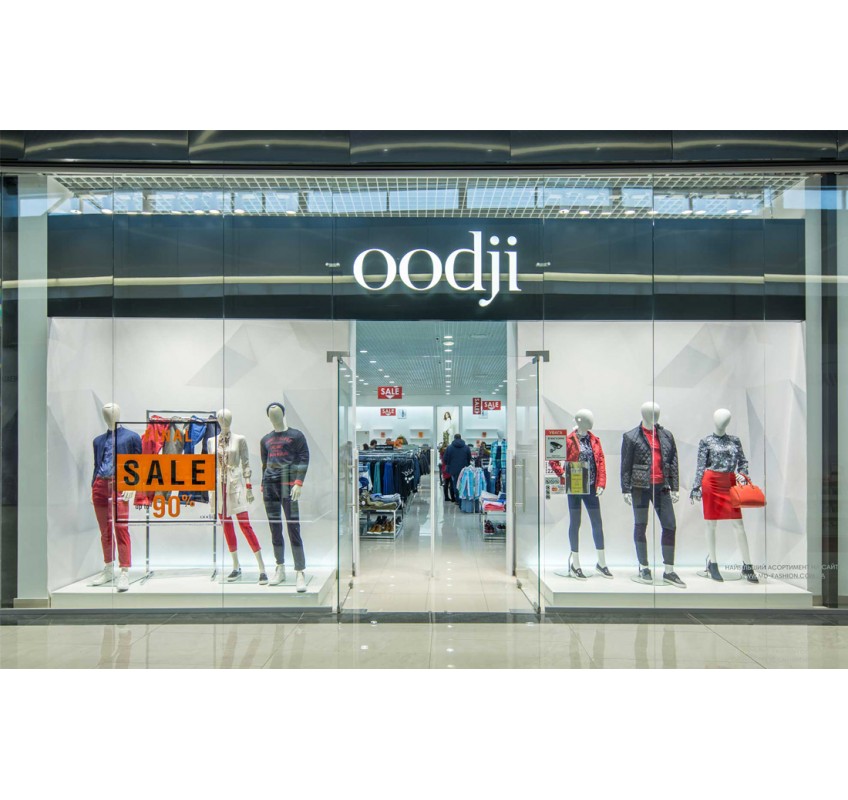 Oodji — Освещение магазина одежды и обуви Oodji — Освещение магазина одежды и обуви