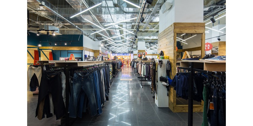 OrangeClub — Освещение магазина одежды OrangeClub — Освещение магазина одежды