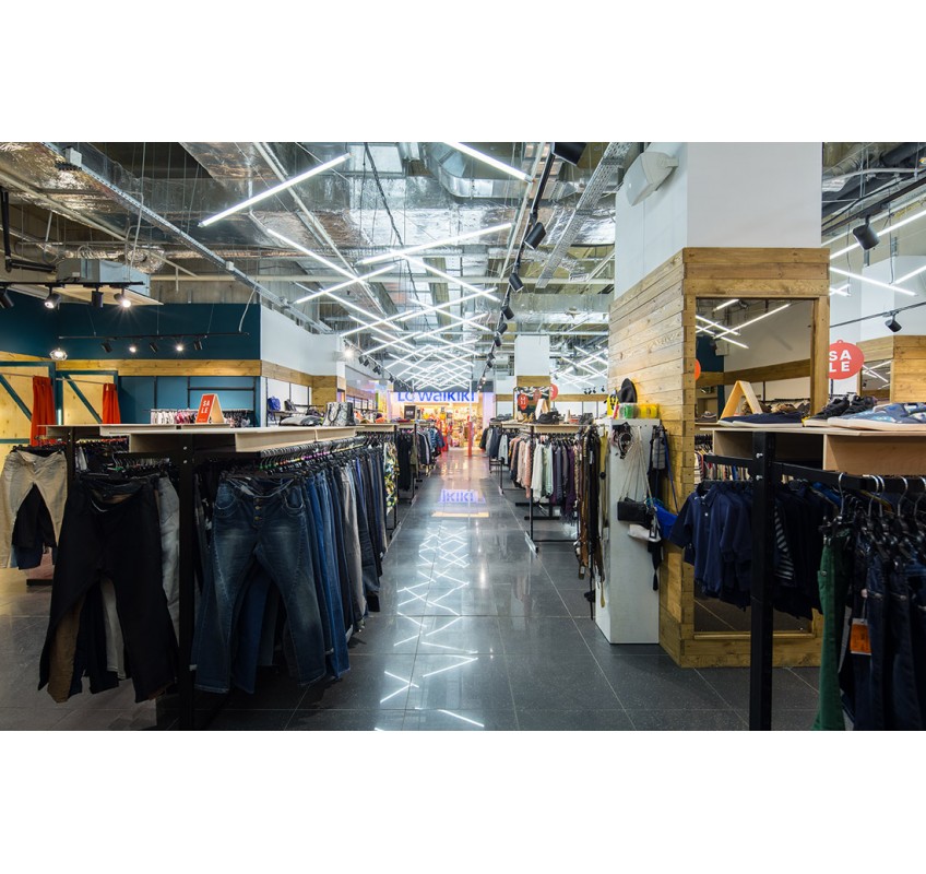 OrangeClub — Освещение магазина одежды OrangeClub — Освещение магазина одежды