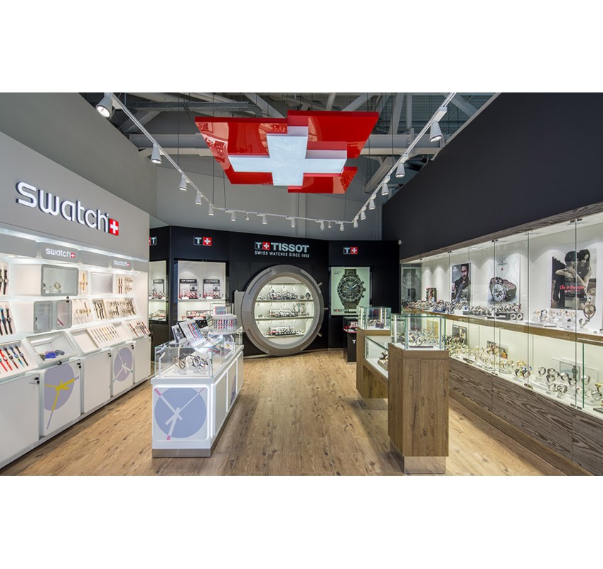 Zifferblatt — Освещение магазина часов