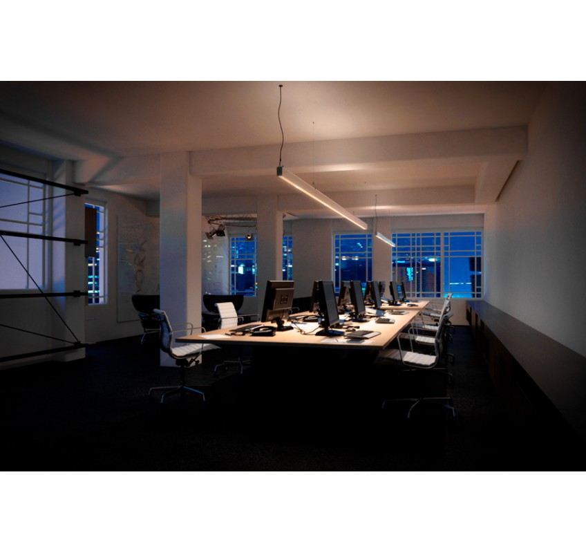 Де використовуються лінійні світильники?