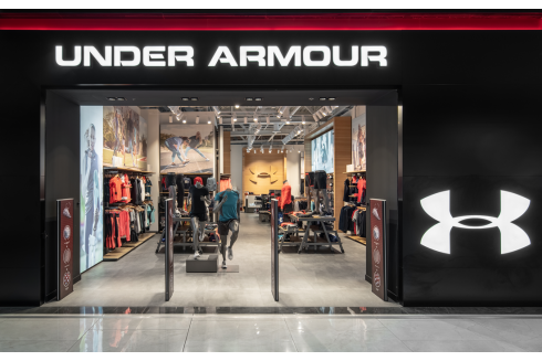 Under Armour – Освітлення для магазину спортивного одягу
