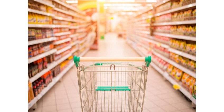 Освітлення супермаркетів на лінійних світильниках