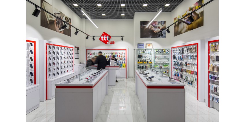 ttt — Освещение для магазина смартфонов и аксессуаров ttt — Освещение для магазина смартфонов и аксессуаров