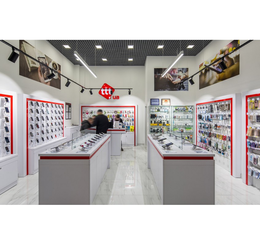ttt — Освещение для магазина смартфонов и аксессуаров
