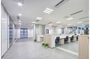 Освещение офисов и бизнес центров