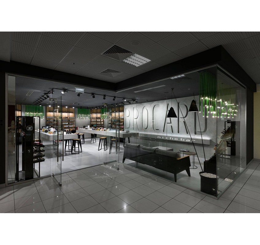 BROCARD — Освещение магазина косметики и парфюмерии BROCARD — Освещение магазина косметики и парфюмерии