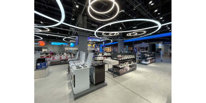 CLICK - освещение магазина бытовой техники и электроники CLICK - освещение магазина бытовой техники и электроники