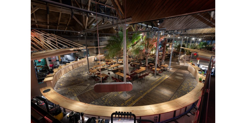 Gleis//Garten - освещение фудмаркета 