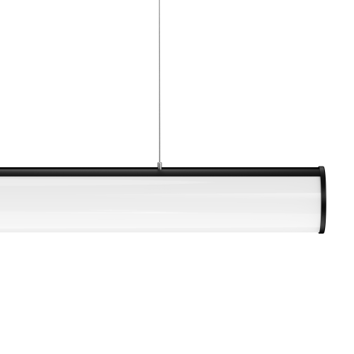 Лінійний світильник HELLOTUBE 2.0M 41W (L1 (21W/m) 3500K 80ra 100° Чорний FO IP40