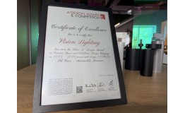 Vision Lighting получила сертификат Silver A' Design Award