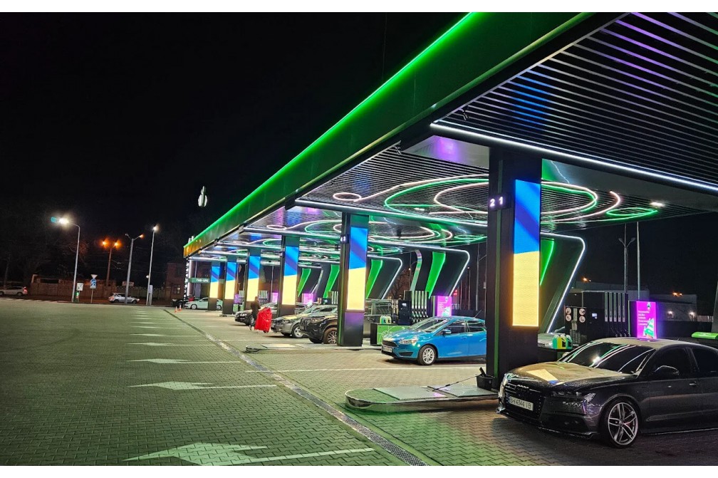 Современное LED-освещение АЗС: решения, преимущества и выбор светильников