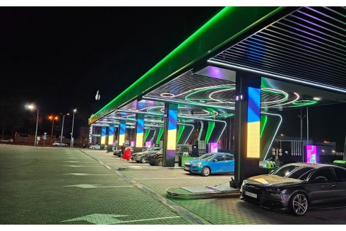 Современное LED-освещение АЗС: решения, преимущества и выбор светильников