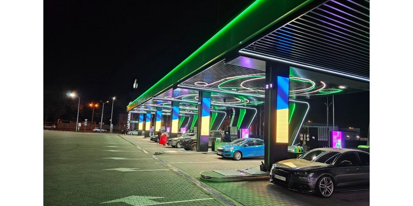 Современное LED-освещение АЗС: решения, преимущества и выбор светильников