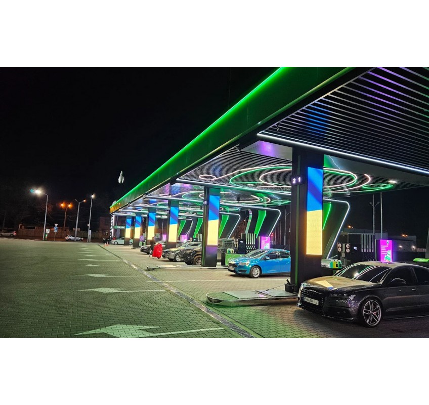 Современное LED-освещение АЗС: решения, преимущества и выбор светильников