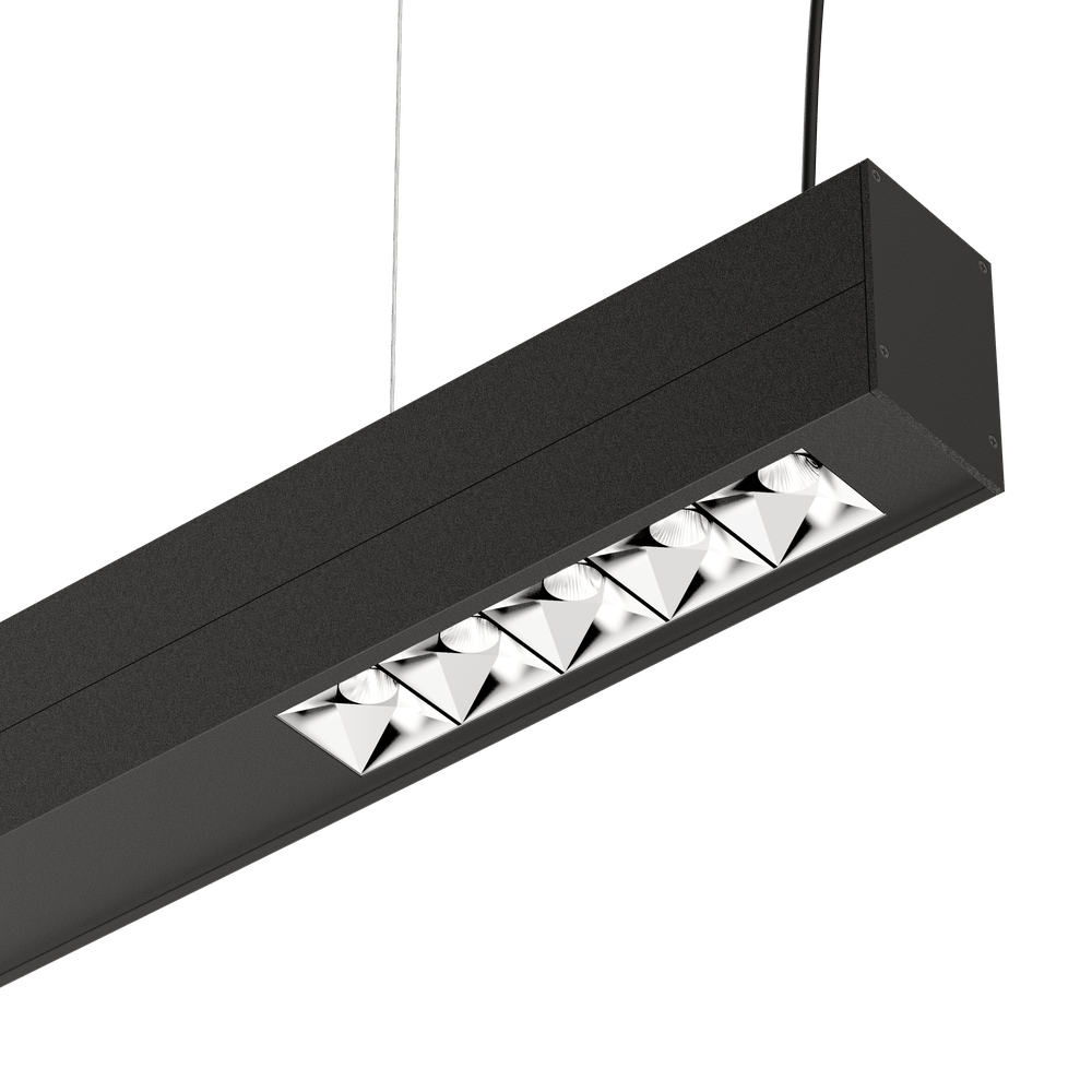 Linear luminaire EDGE-LINE 3.0M 60W () 3000K 90ra 15° White TRIAC IP44