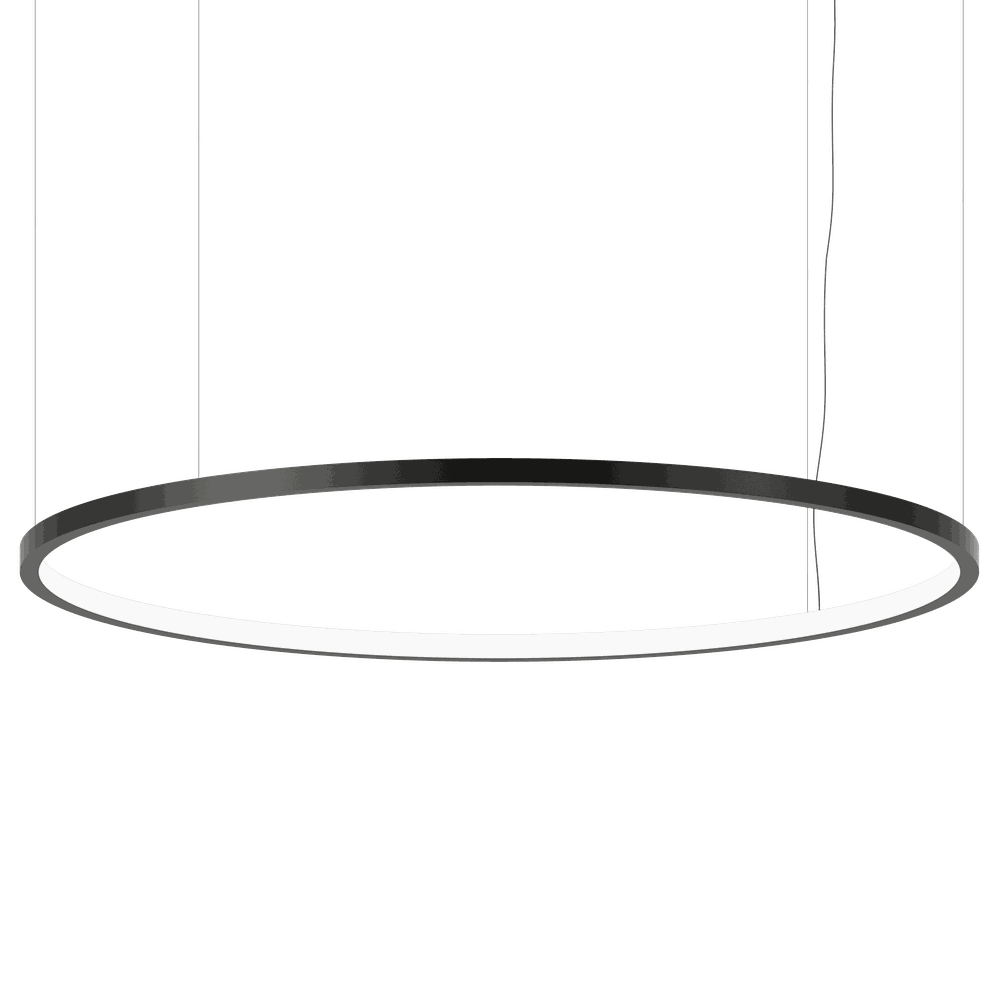 LIGHT-IN 3.8D 120W 4000K Black 90ra FO Shaped Ring Light