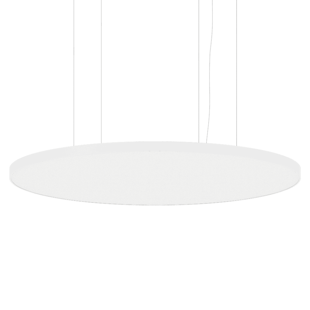 Figurative luminaire round PANCAKE 3.2D 500W TW (2700K-6500K) White 80ra DALI