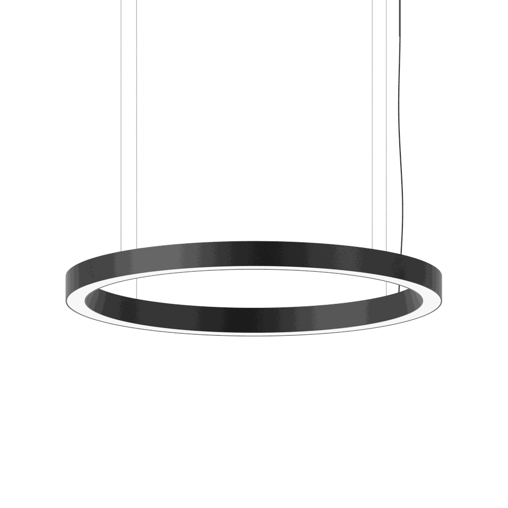 Figurative lamp ring SATURN 0.6D 20W 4000K Black 80ra FO