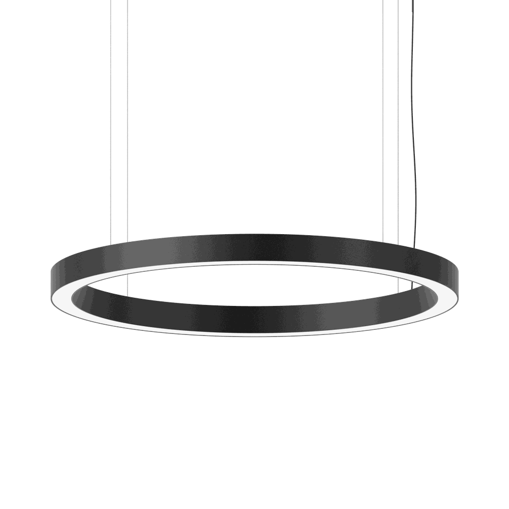 Figurative lamp ring SATURN 1.0D 60W 4000K Black 80ra FO