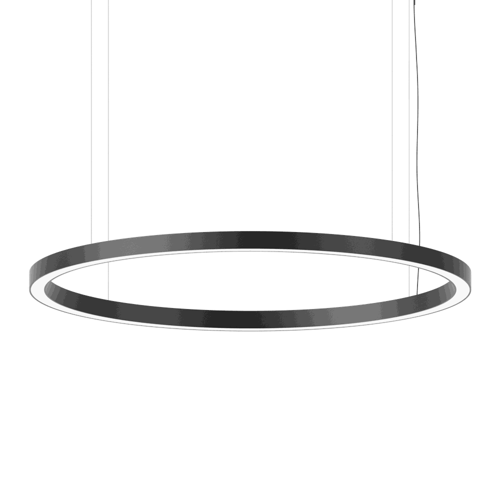 Figurative lamp ring SATURN 2.0D 120W 3000K Black 90ra FO
