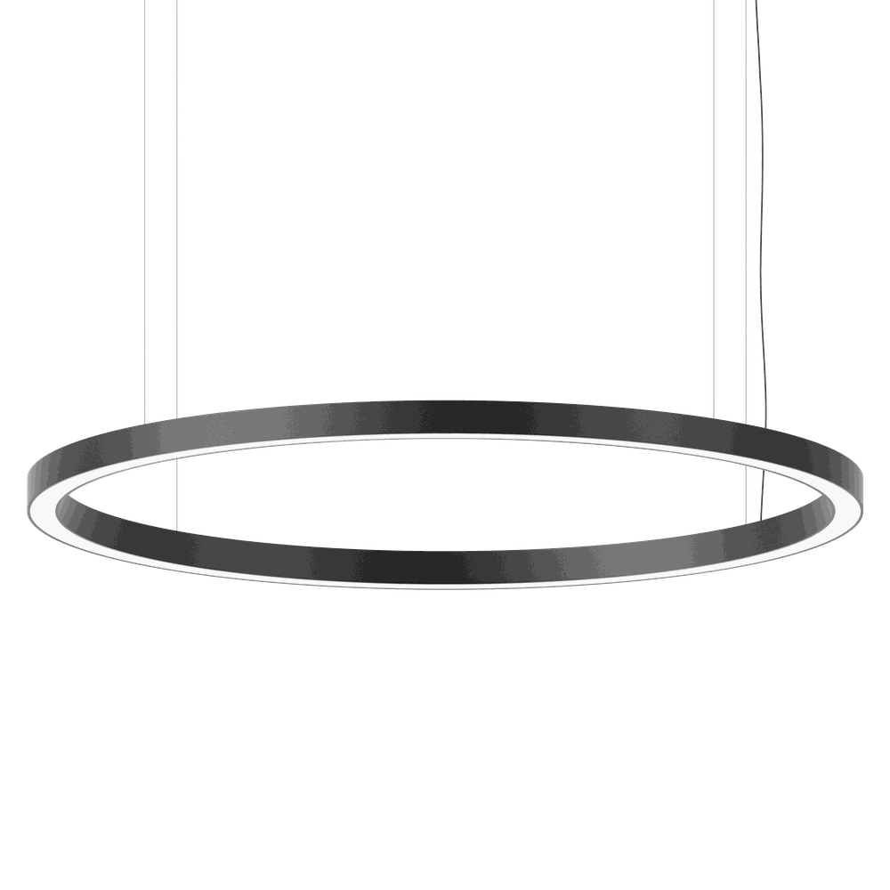 Figurative Lamp Ring SATURN 3.2D 285W 3000K Black 80ra FO