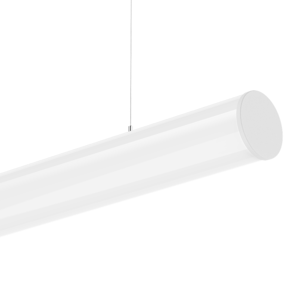 Linear luminaire HELLOTUBE 1.2M 24W (L1 (21W/m) 3000K 80ra 360° White FO IP40