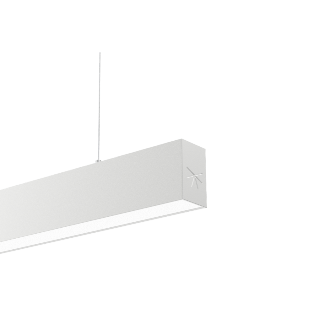 Лінійний світильник  LINK 1.7M 36W (L1 (21W/m) 3000K 80ra 100° Сірий  FO IP40 EM