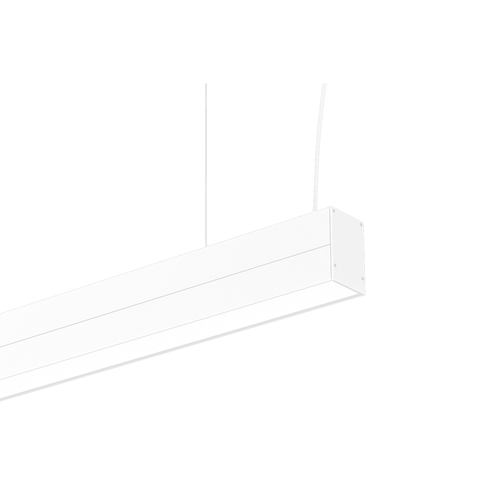 Linear luminaire RAY-D 0.9M 26W (L2 (30W/m) 4000K 80ra 100° White FO IP40