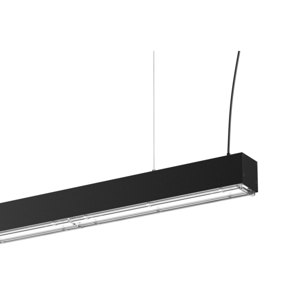 Linear light RAY-L 1.2M 35W (L2 (30W/m) 4000K 80ra P25° Black FO IP40