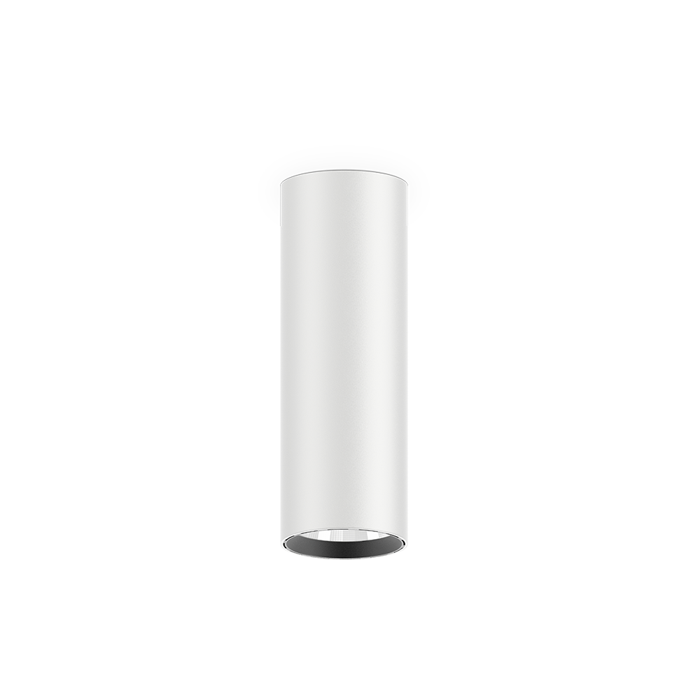 Накладной светильник круглый TUBE-M MTR76-195 13W 4000K 90ra 60° RAL7047 FO IP20
