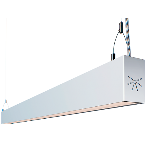 Лінійний світильник на 3F трек LINK 1.2M 20W (L1) 4000K 80ra 100° Білий UGR19 FO IP40