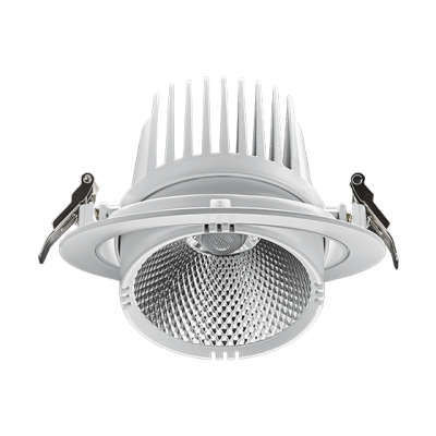 Встраиваемый светильник круглый SQUARE ELS166C 34W 4000K 80ra 24° Белый FO