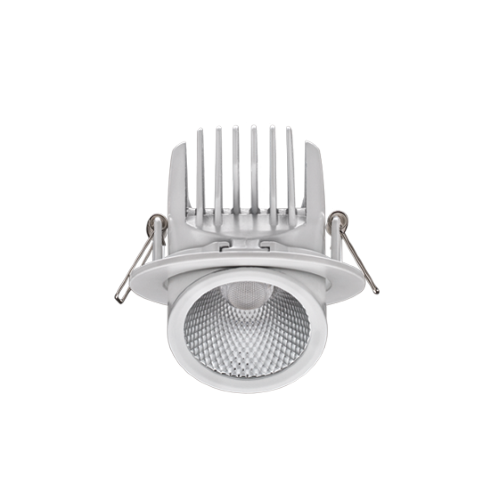 Врізний світильник круглий PIXEL MINI GLR89R 14W 3000K 90ra 15° Чорний DALI