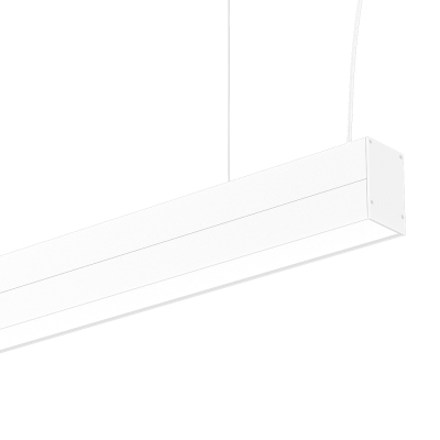 Лінійний світильник підвісний RAY-D 2.0M 62W (L2 (30W/m) 4000K 80ra 100° Білий  FO IP40