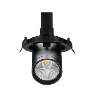 Встраиваемый светильник круглый MARGO RDL100 26W 3000K 80ra 38° Белый FO +Сота