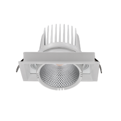 Встраиваемый светильник квадратный SQUARE ELS166R 31W 4000K 90ra 60° Белый FO