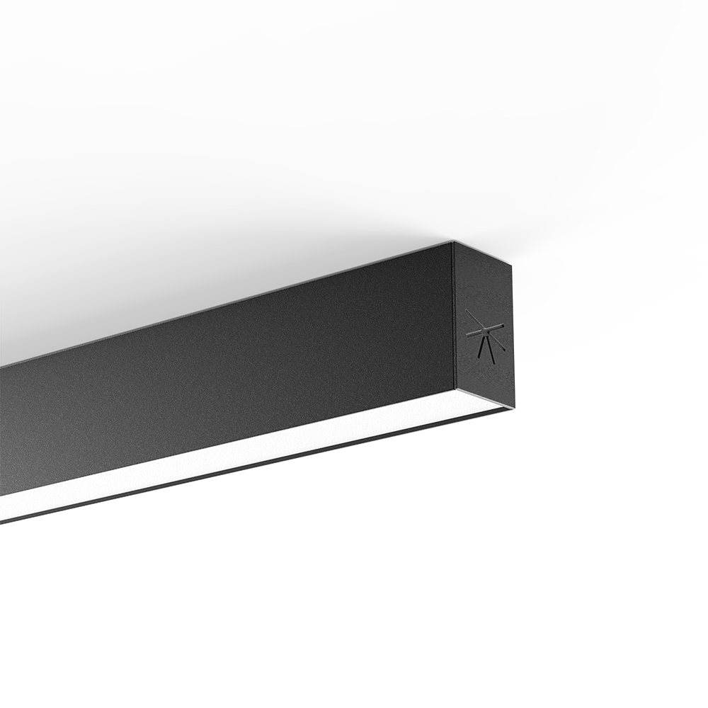 Лінійний світильник накладний LINK 1.2M 35W (L2 (30W/m) 4000K 80ra 100° Чорний  FO IP40