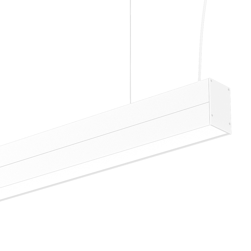 Лінійний світильник  RAY-D 1.2M 24W (L1 (21W/m) 3500K 80ra 100° Білий  FO IP40