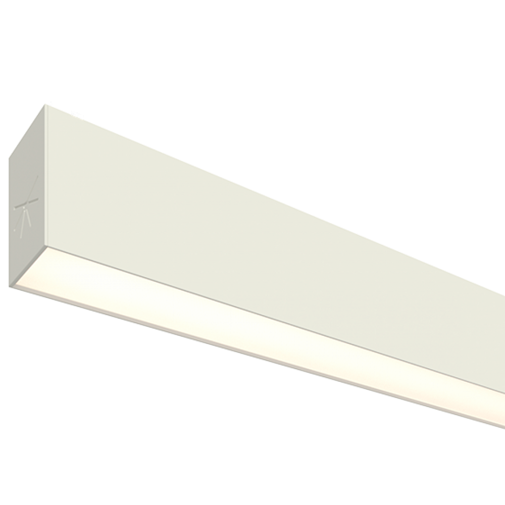 Лінійний світильник накладний LINK 0.9M 30W (L2) 4000K 90ra 100° Білий UGR19 FO