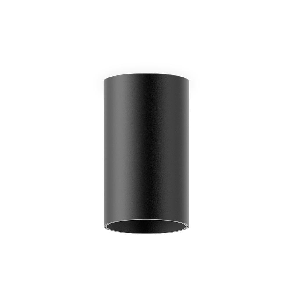 Накладной светильник круглый TUBE-L MTR150-185 13W 3000K 80ra 38° Черный FO IP20 +Сота