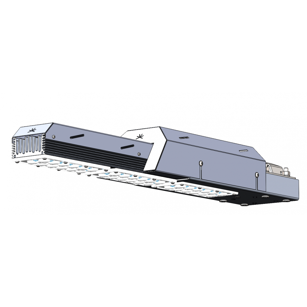 Вуличний світильник консольний ROUNDABOUT RCL-350-135 50W 5000K T2M Сірий IP67
