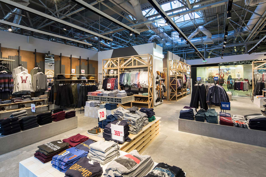 Освітлення в дизайні роздрібних магазинів